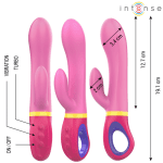 INTENSE - DAPHNE PINK RABBIT VIBRATOR - Image 2