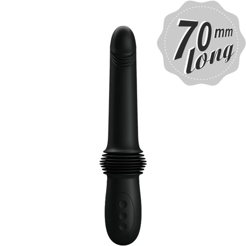 img_196886_1f4ca7874bcdc147b31177846c54eafc_1 PRETTY LOVE - PAZUZU VIBRATOR 3 THRUST MODES BLACK - Image 1