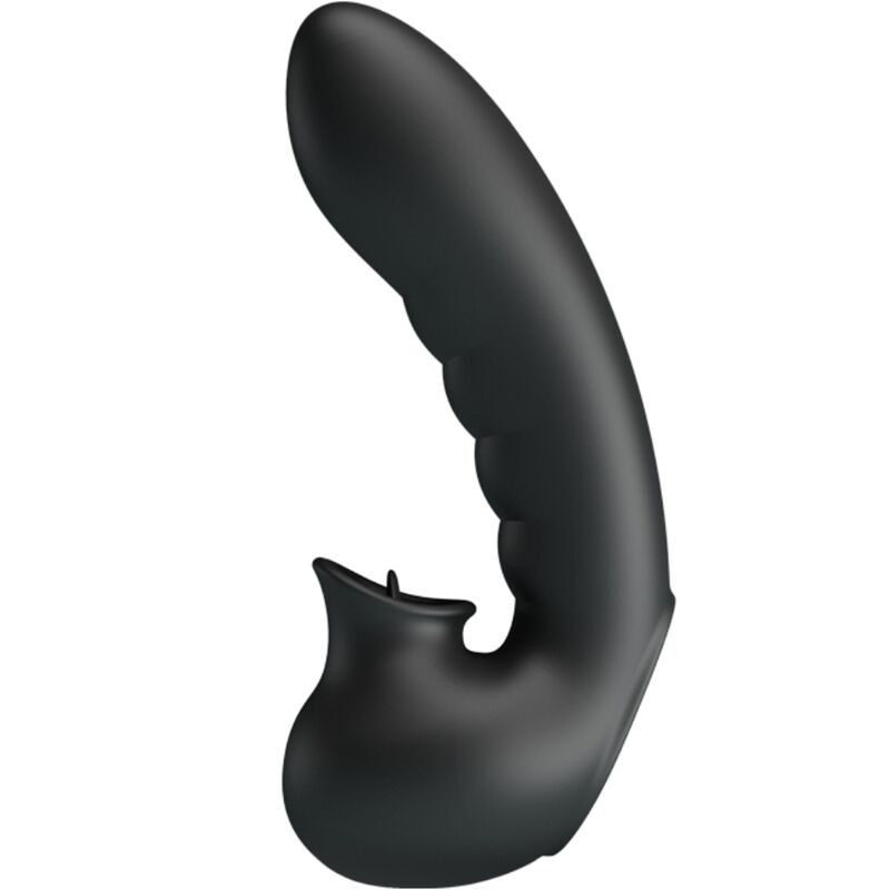 img_196947_a51d1c877cd33be6fab128bd466e0139_1 PRETTY LOVE - HOBGOBLIN VIBRATING FINGER CASE 12 VIBRATIONS + CLITORIS STIMULATOR BLACK - Image 2