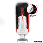 JAMYJOB - BLAZE AUTOMATIC MOUTH MASTURBATOR 5 MODES STIMULATING WAVES AND VIBRATION - Image 2