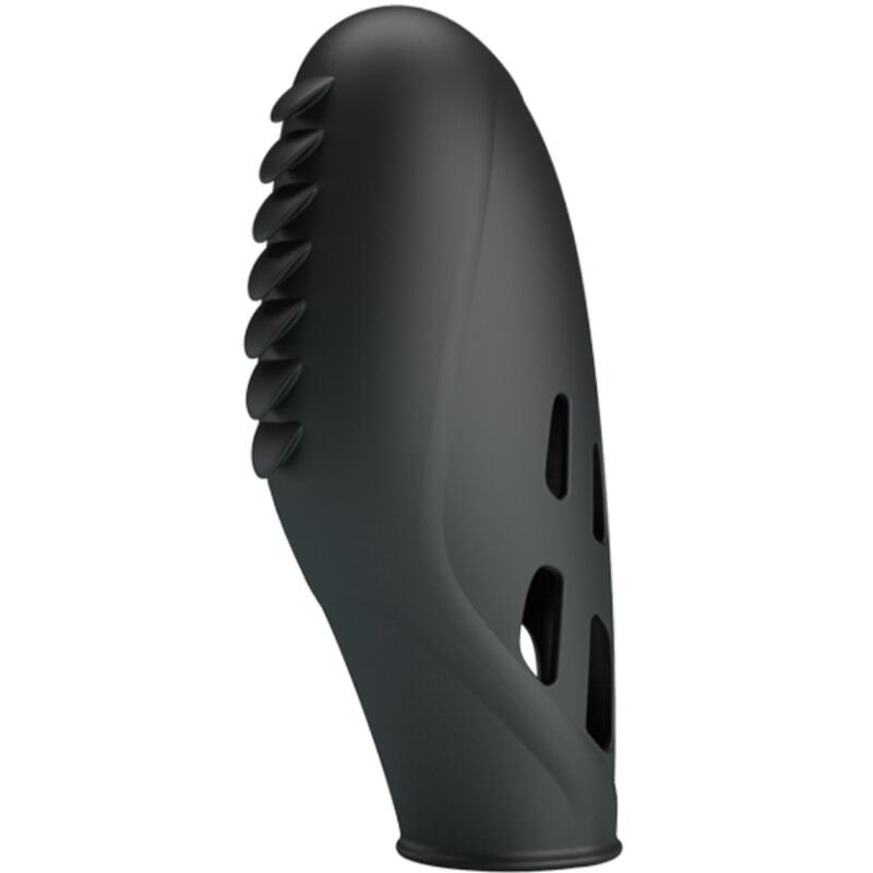 img_197107_63fb134a327dad05db81c39ceacb78b2_1 PRETTY LOVE - GILO SILICONE FINGER VIBRATOR BLACK - Image 1