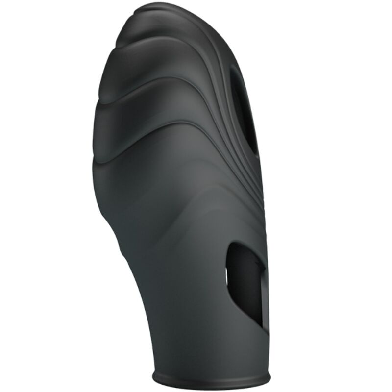 img_197125_5a59043a9cba856706e83a0e59921d40_1 PRETTY LOVE - LICH SILICONE FINGER VIBRATOR BLACK - Image 2