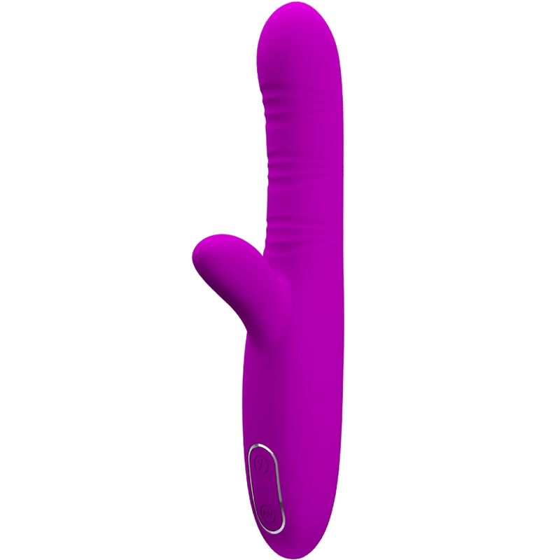 img_197366_f4e92d17eb25efbd70944ee496557eb3_1 PRETTY LOVE - ANGELIQUE MULTIFUNCTION VIBRATOR + CLITORIS STIMULATOR PURPLE - Image 1
