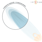 INTENSE - MIKE VIBRATING BULLET 10 VIBRATIONS BLUE - Image 2