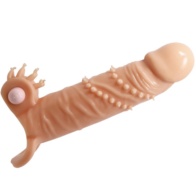 img_197546_820b9ce9a936f726c90620188270288b_1 PRETTY LOVE - CONNOR PENIS SLEEVE + CLITORIS STIMULATOR FLESH - Image 1