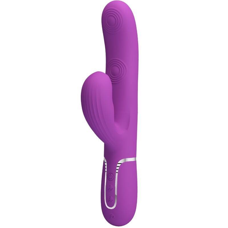 img_198019_aeba9f4b3478c7ee1a50541947a0e53d_1 PRETTY LOVE - PERLITA 3 IN 1 MULTIFUNCTION RABBIT VIBRATOR  PURPLE - Image 1