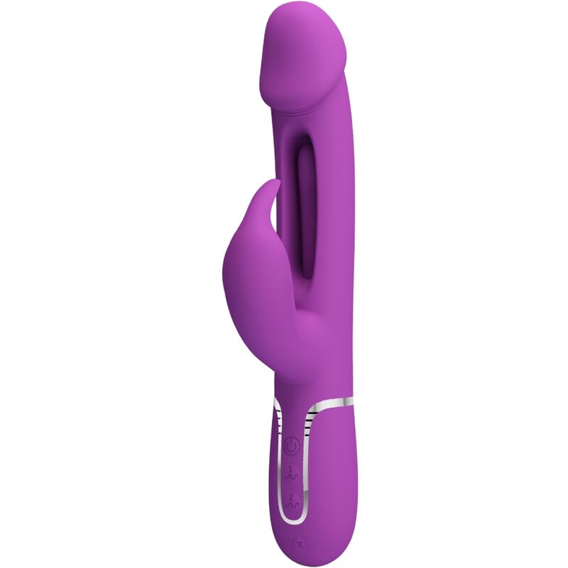 img_198025_6569cb074d51582b3a8e587827beb502_1 PRETTY LOVE - KAMPAS 3 IN 1 MULTIFUNCTION RABBIT VIBRATOR  PURPLE - Image 1