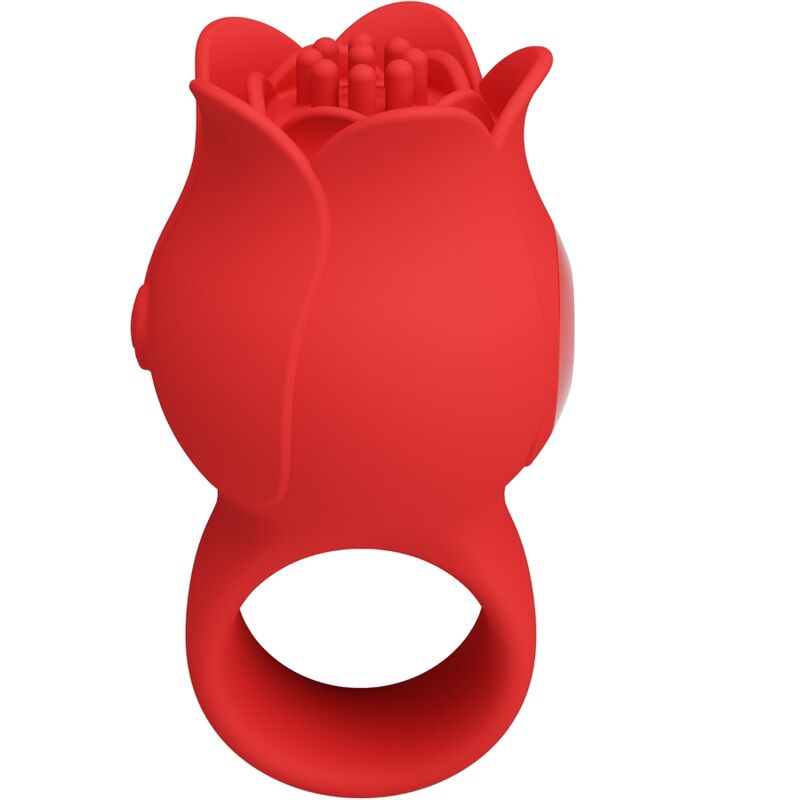 img_198211_72cc47c61a66f2f25d6ab2c7957d4bdf_1 PRETTY LOVE - JAE ROSE SHAPED FINGER VIBRATOR 10 VIBRATIONS RED - Image 1