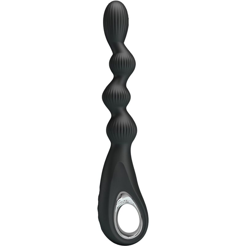 img_198239_38b3fd7571bfde04720209a5b8f42bf4_1 PRETTY LOVE - FEDERER ANAL VIBRATOR 12 VIBRATIONS BLACK - Image 1