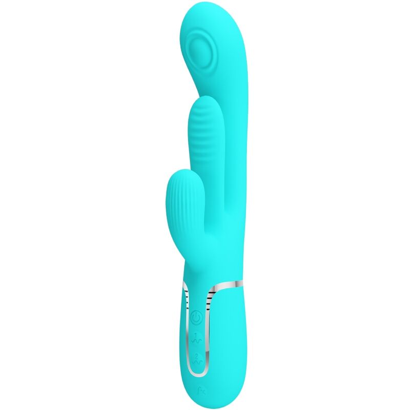 img_198285_7e7dc3ba8b00e301f75dc7c7a190e31b_1 PRETTY LOVE - SHANIA TRIPLE RABBIT MULTIFUNCTION VIBRATOR 3 IN 1 BLUE - Image 1