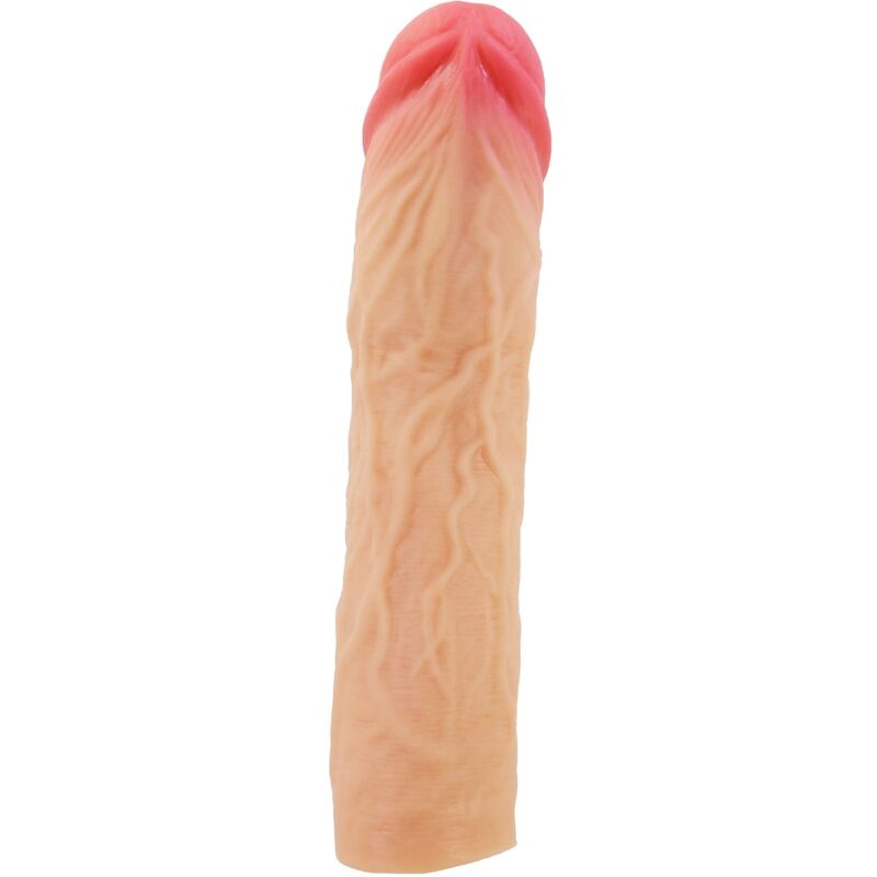 img_198598_ddd4975cc52e4bf69a9c2ae0bd0f5af7_1 PRETTY LOVE - DEREK PENIS SLEEVE WITH 7.6 CM EXTENSION FLESH - Image 2