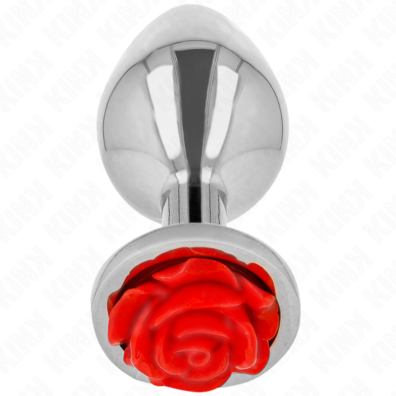 img_198999_74e7545759892916a08bb05c3b2879d6_1 KINK - PLUG ANAL ROSE RED SIZE S - Image 1