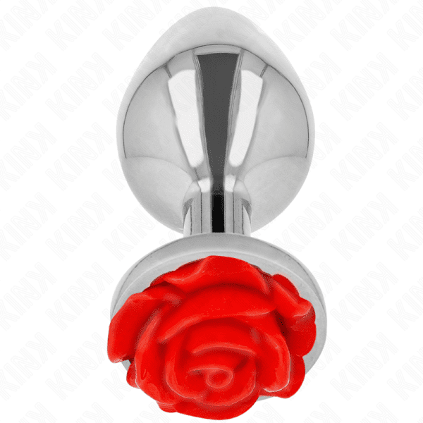 KINK - PLUG ANAL ROSE RED SIZE L