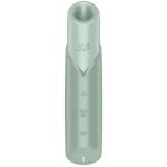 SATISFYER - NAUGHTY KISS WAVE CLITORIS STIMULATOR AQUAMARINE