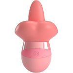 PRETTY LOVE - KYLEE TONGUE CLITORIS STIMULATOR 10 VIBRATIONS NUDE PINK - Image 2