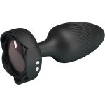 PRETTY LOVE - VARIAN ANAL PLUG WITH  LED LIGHT BLACK 10.8 CM - Image 2