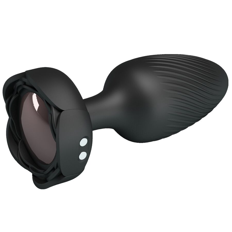 img_202918_f123106cf75997e18c6a709d15f5a878_1 PRETTY LOVE - OSBORN ANAL PLUG WITH  LED LIGHT BLACK 9.8 CM - Image 2