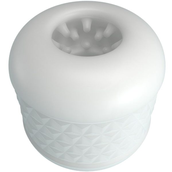 PRETTY LOVE - CRYSTLE MALE MASTURBATOR WHITE