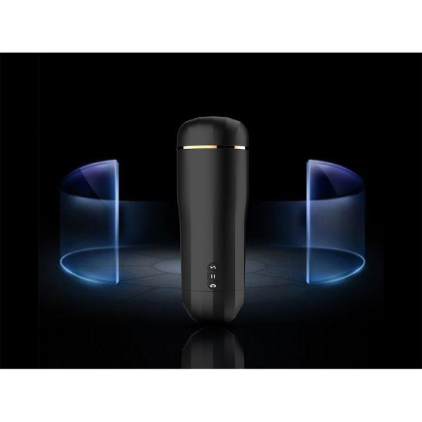 SHEQU - SNOW VAGINA MASTURBATOR WITH VIBRATION AND STIMULATING WAVES