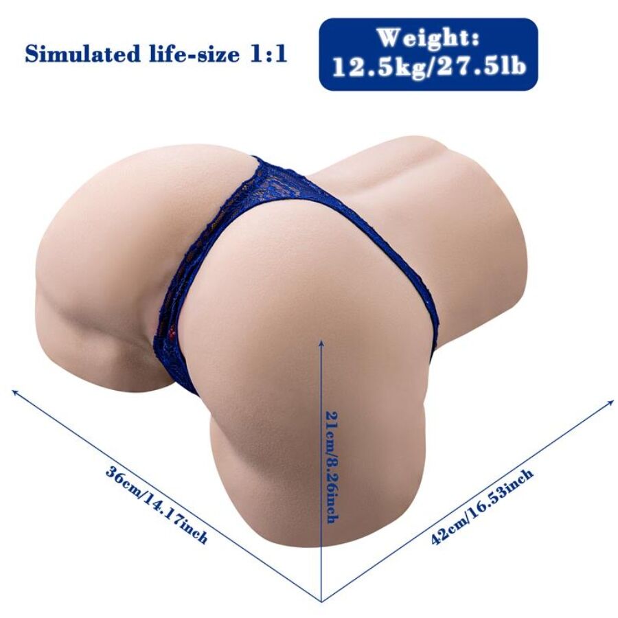 img_204754_2ded4710436820dd797c63656dabdef6_1 XISE - GINA MULTIPOSITION REALISTIC VAGINA MASTURBATOR WITH VIBRATION AND REMOTE CONTROL - Image 2