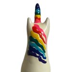 CONDOMERIE - HANDPAINTED NOVELTY CONDOMS UNICORN RAINBOW - Image 2