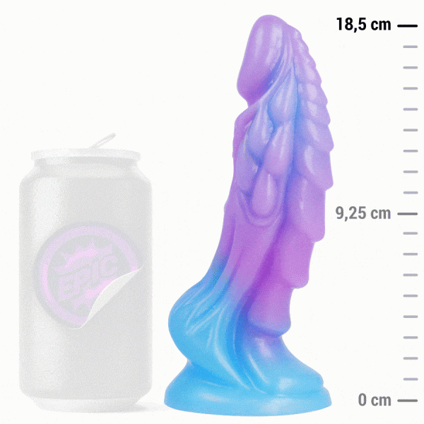 EPIC - DILDO SAPPHIRE LUNAR GLOW