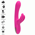INTENSE - BRITNEY MULTIFUNCTION RABBIT VIBRATOR 23 CM PINK - Image 2