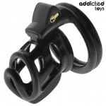ADDICTED TOYS LOCKED - GILDEN CAGE SILICONE PENIS CAGE 8.5 CM - Image 2