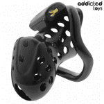 ADDICTED TOYS LOCKED - CHAINED HOLLOW PENIS CAGE 10.5 CM - Image 2