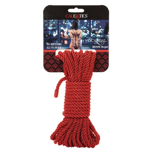 CALEXOTICS - SCANDAL RED BDSM ROPE 10 M