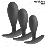 ADDICTED TOYS - SET OF 3 ANAL PLUG SILICONE MODEL 2 - Image 2