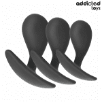 ADDICTED TOYS - SET OF 3 ANAL PLUG SILICONE MODEL 3 - Image 2