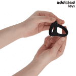 ADDICTED TOYS - THICK TRIPLE PENIS RING - Image 2