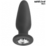 ADDICTED TOYS - ANAL PLUG WITH JEWEL SILICONE SIZE L 12.6 CM - Image 2