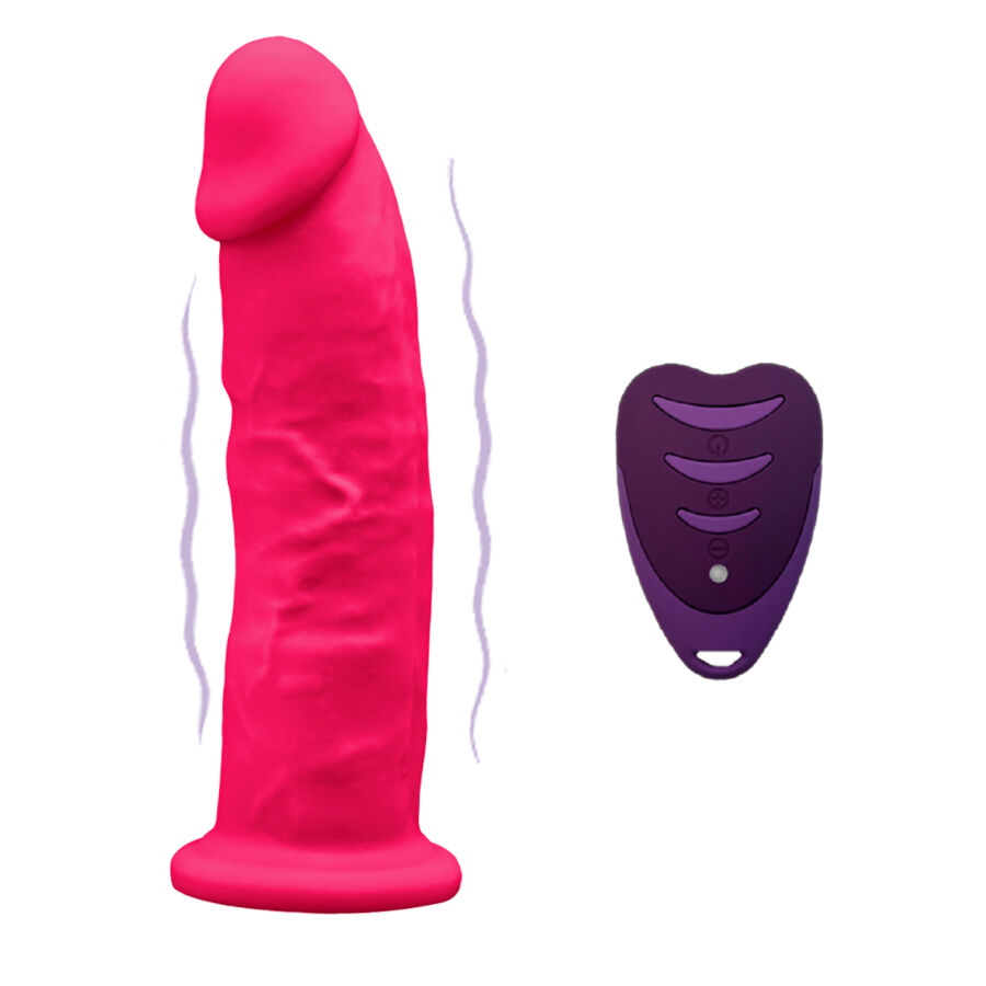 img_209908_a585bb00881786c268d2f3e44ebcb6e6_1 SILEXD - REALISTIC PENIS MODEL 2 PINK + REMOTE CONTROL LRS 17 CM - Image 1