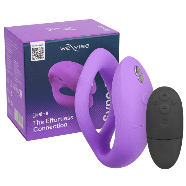 WE-VIBE - SYNC O FLEXIBLE VIBRATOR REMOTE CONTROL VIOLET