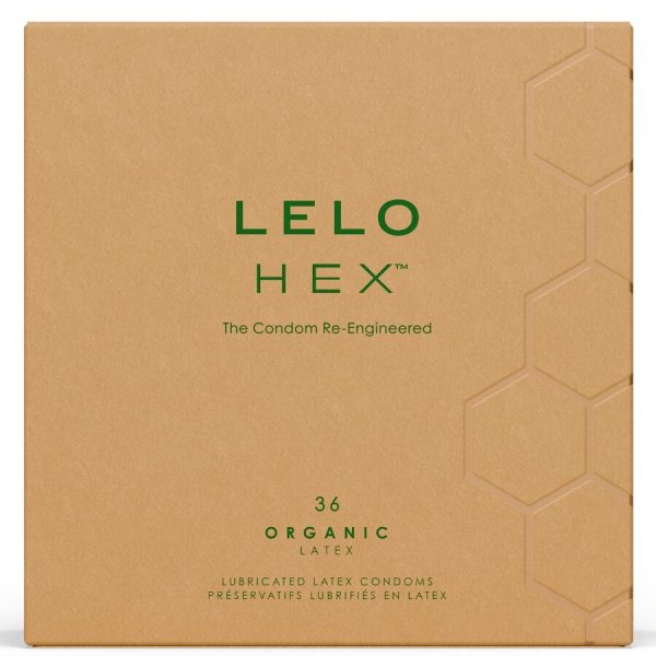LELO - HEX ORGANIC CONDOM BOX 36 UNITS