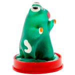 CONDOMERIE - HANDPAINTED NOVELTY CONDOMS FROG MODEL 1 - Image 2