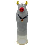 CONDOMERIE - HANDPAINTED NOVELTY CONDOMS GREY BULL MODEL XL - Image 2