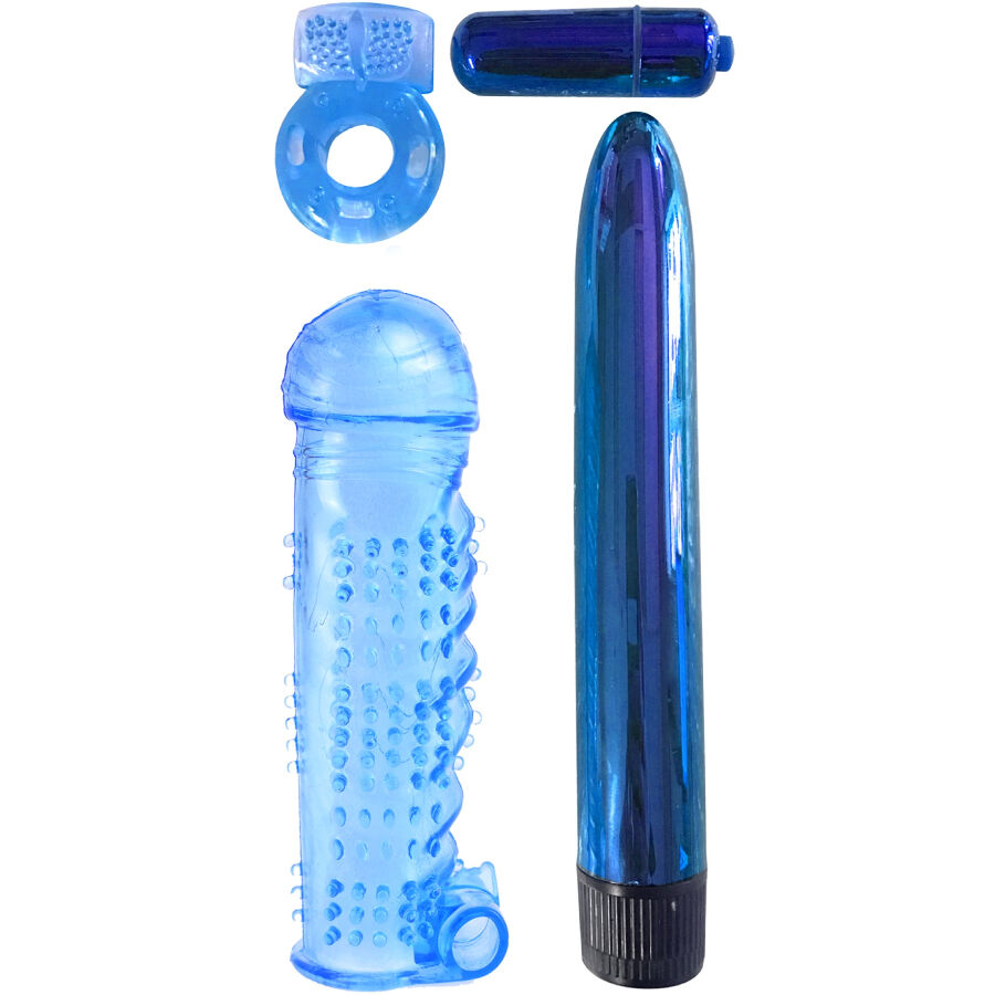 img_212897_ddc481facbbde595dfe3f30aa079eff3_1 CLASSIX - ULTIMATE PLEASURE COUPLES KIT AZUL - Image 1