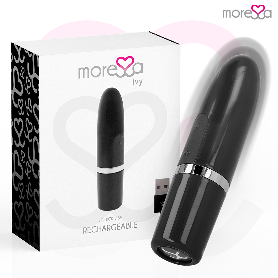 img_213006_9d3f4d9167db369fe968a4ab284e985f_1 MORESSA - IVY VIBRATOR STIMULATOR TRAVEL BLACK - Image 1