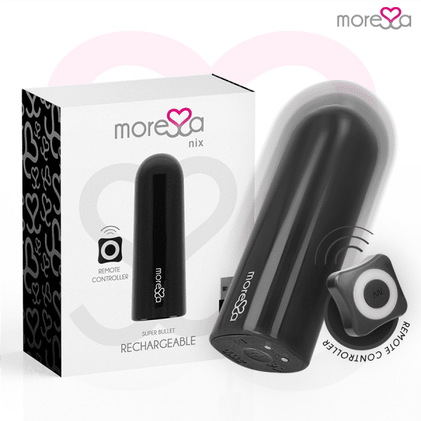 MORESSA - NIX VIBRATOR REMOTE CONTROL BLACK