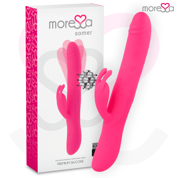 MORESSA - SOMER PREMIUM VIBRATOR WITH MULTIPLE ROTATION