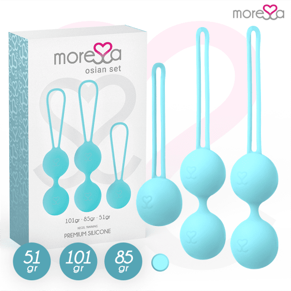 MORESSA - OSIAN SET PREMIUM TURQUOISE SILICONE