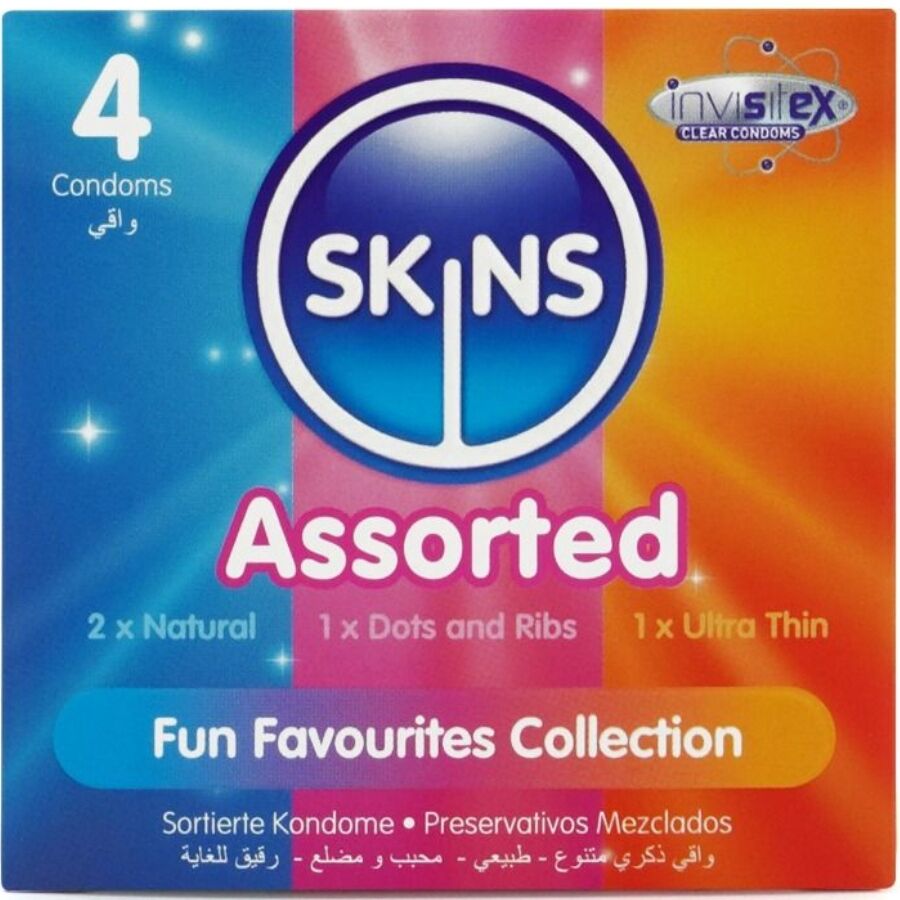 img_213404_e531889545f5b6dd1939fbf16f3961dc_1 SKINS - ASSORTED PREMIUM CONDOMS PACK 4 - Image 1