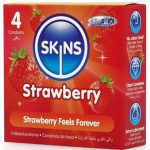 SKINS - STRAWBERRY PREMIUM CONDOMS PACK 4 - Image 2