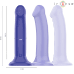 INTENSE - VICTORIA VIBRATOR WITH SUCTION CUP 10 VIBRATIONS DARK BLUE REMOTE CONTROL - Image 2