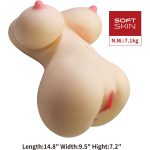 CRAZY BULL - FIONA REALISTIC FEMALE TORSO VAGINA AND ANAL 7.1 KG - Image 2