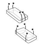FETISH FANTASY LIMITED EDITION - WRAPAROUND MATTRESS RESTRAINTS - Image 2