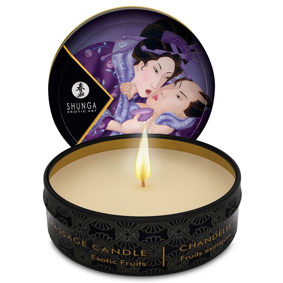 img_27801_0525165e5b8680357efb0c558392bac6_1 SHUNGA - MINI CARESS BY CANDELIGHT EXOTIC FRUITS MASSAGE CANDLE 30 ML - Image 1